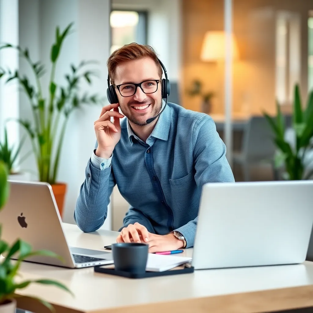 Nederlandse professional die bijschoolt met online cursussen